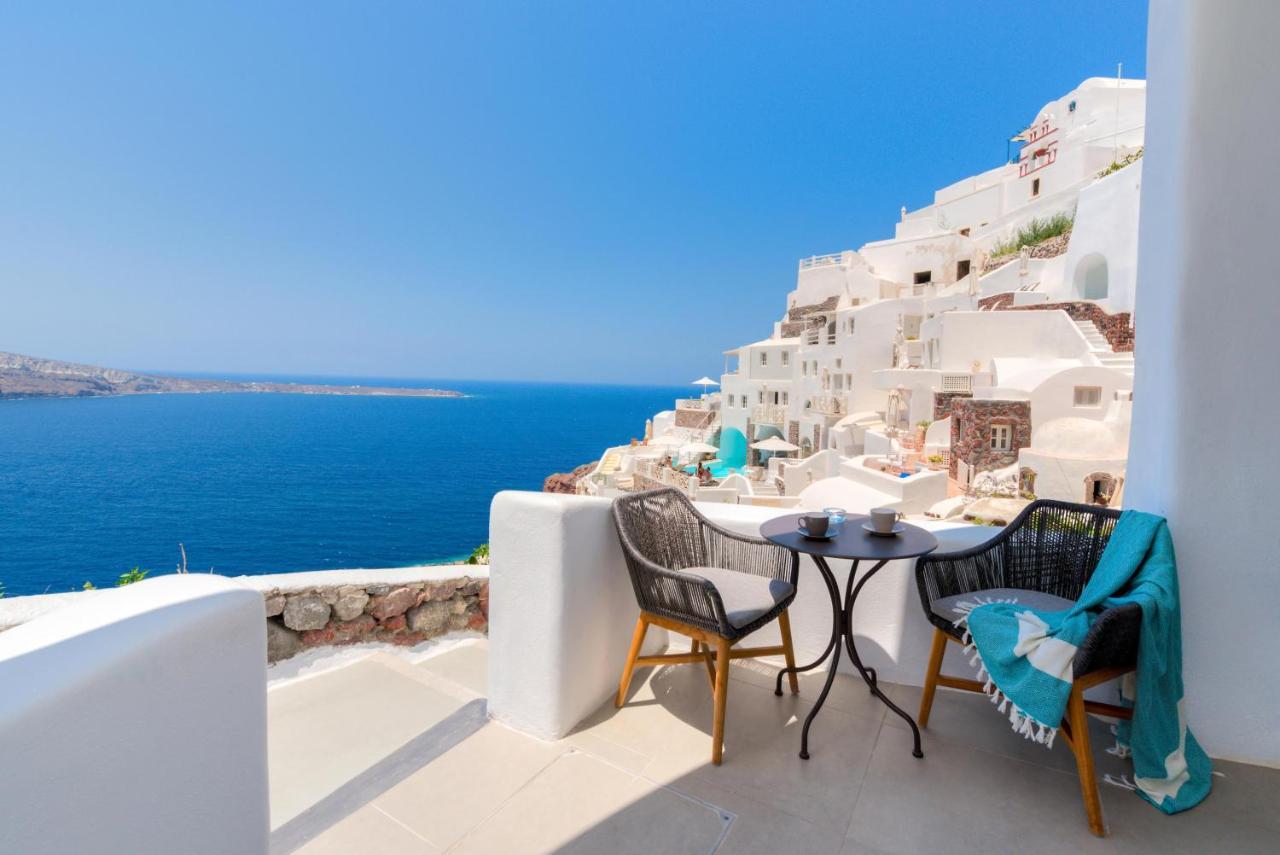 Oia Angle Cavehouse Villa Exterior foto