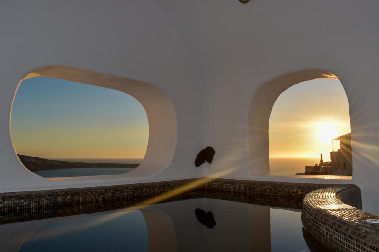 Oia Angle Cavehouse Villa Exterior foto