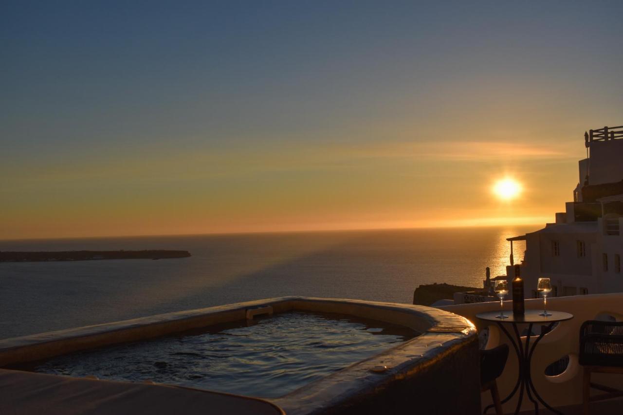 Oia Angle Cavehouse Villa Exterior foto