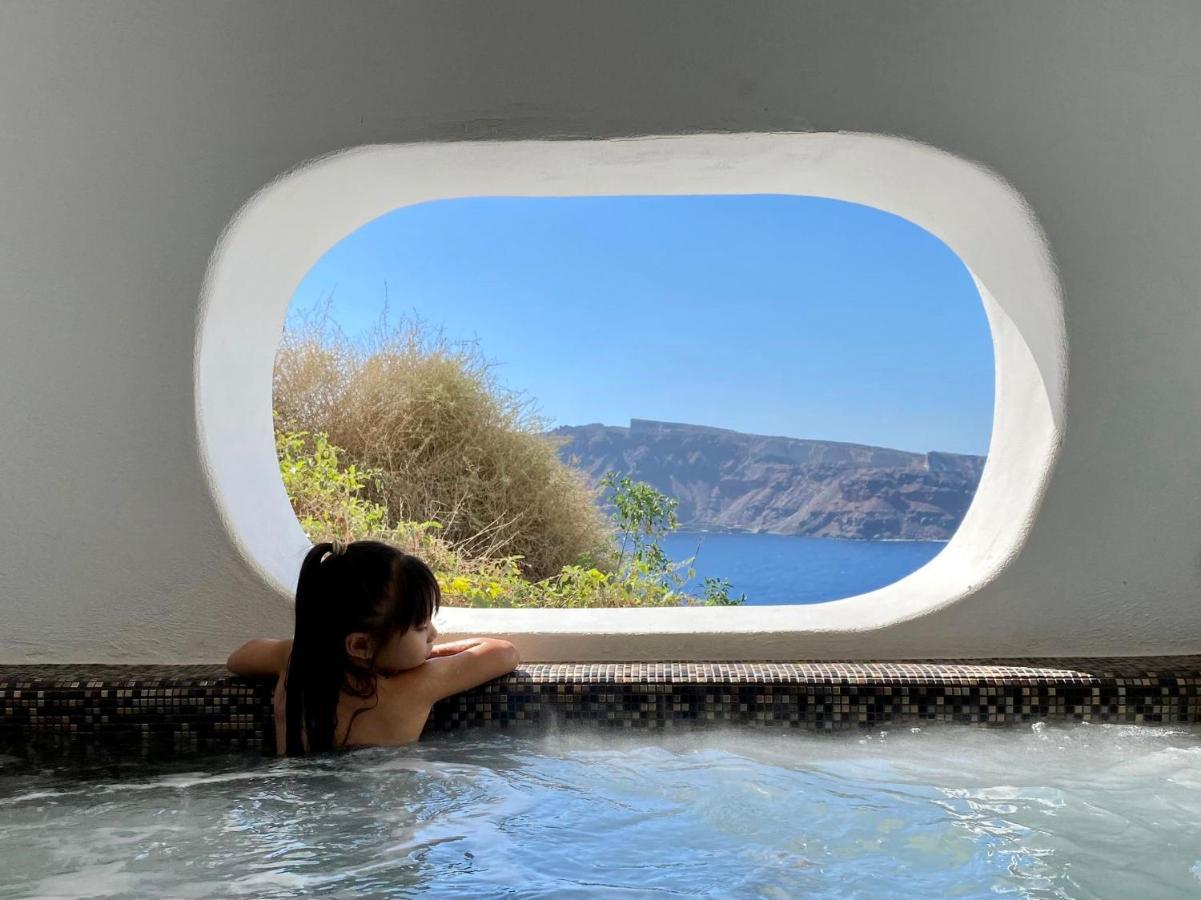 Oia Angle Cavehouse Villa Exterior foto