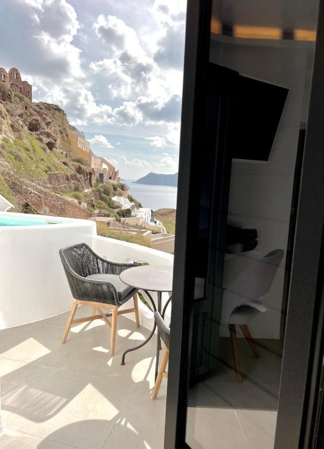 Oia Angle Cavehouse Villa Exterior foto