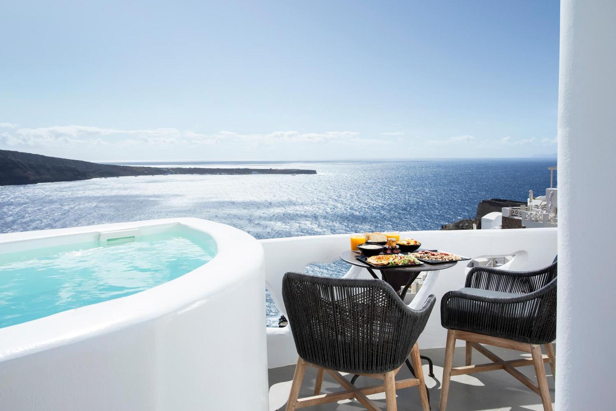 Oia Angle Cavehouse Villa Exterior foto