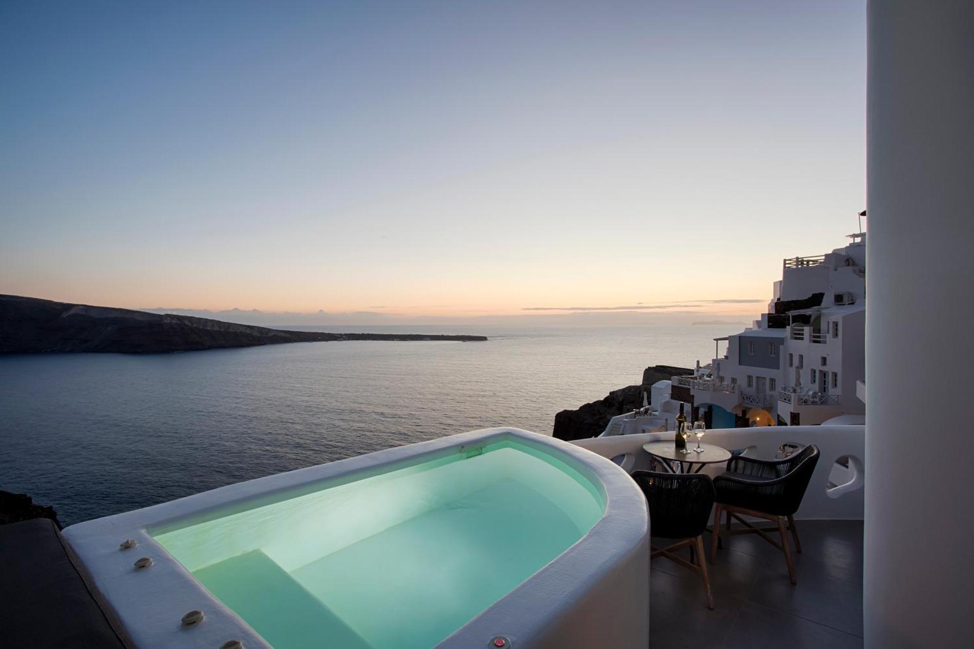 Oia Angle Cavehouse Villa Exterior foto