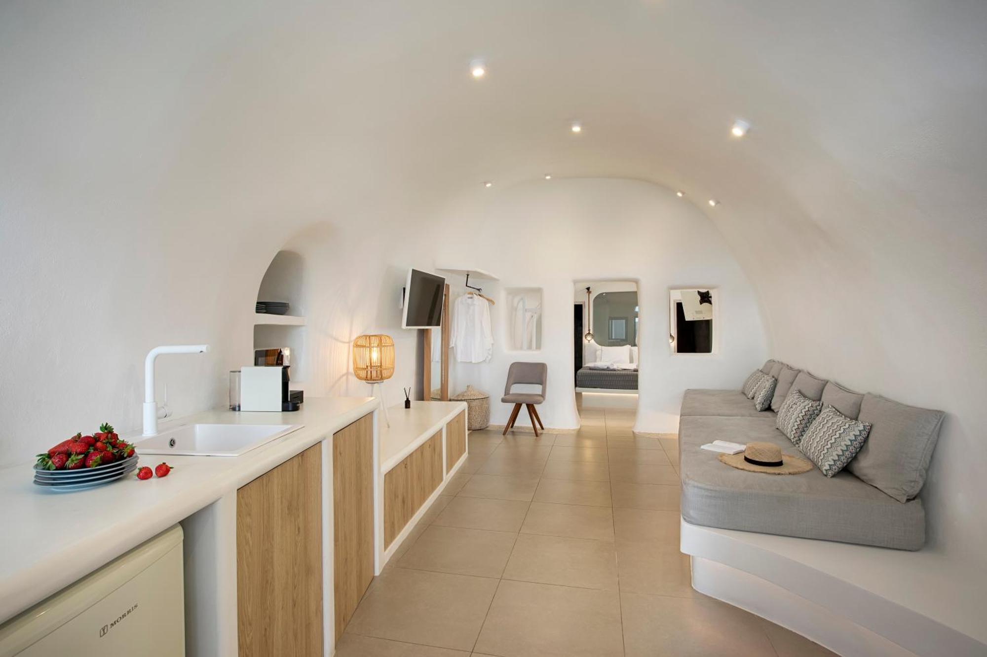 Oia Angle Cavehouse Villa Exterior foto