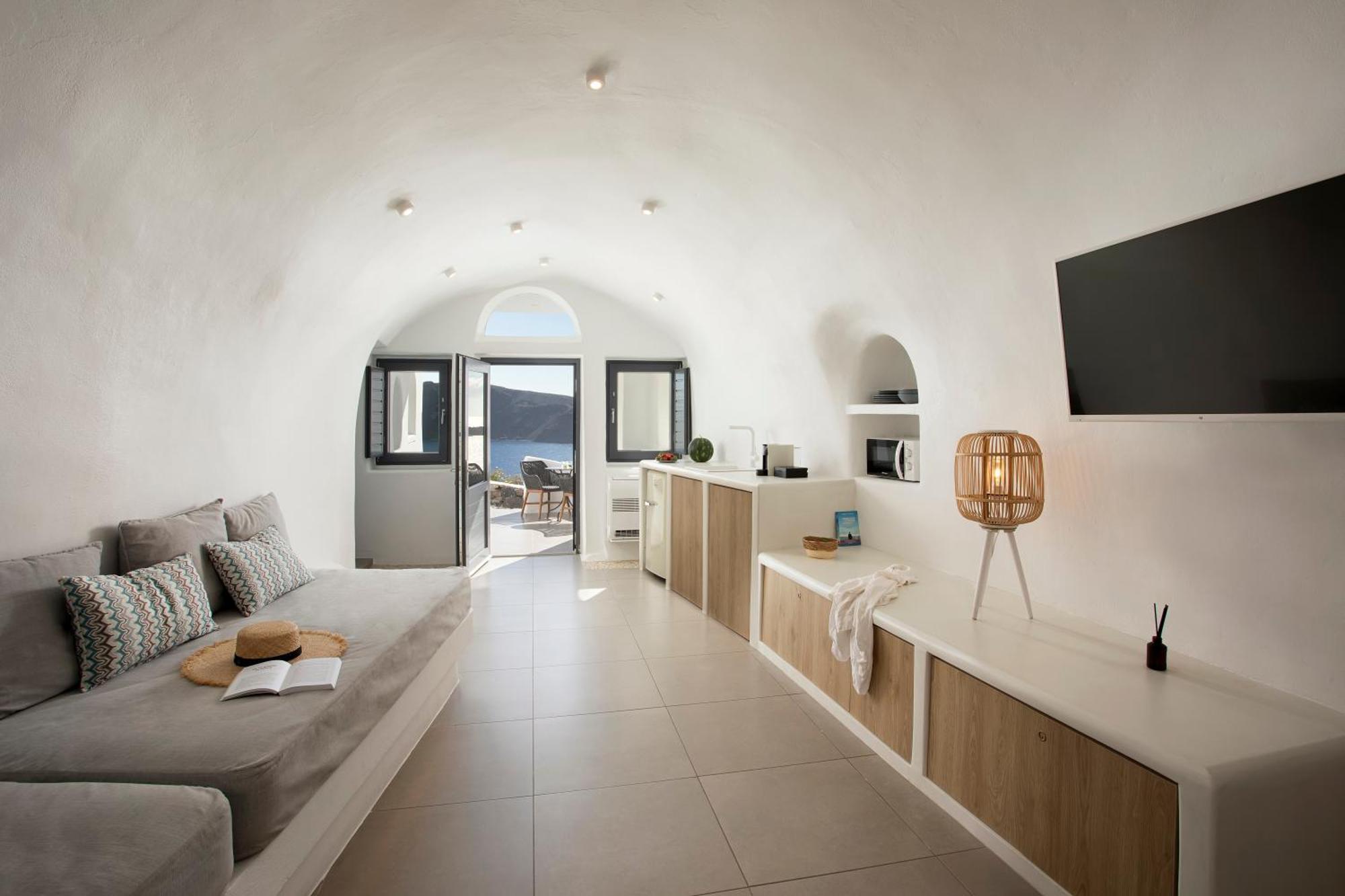 Oia Angle Cavehouse Villa Exterior foto