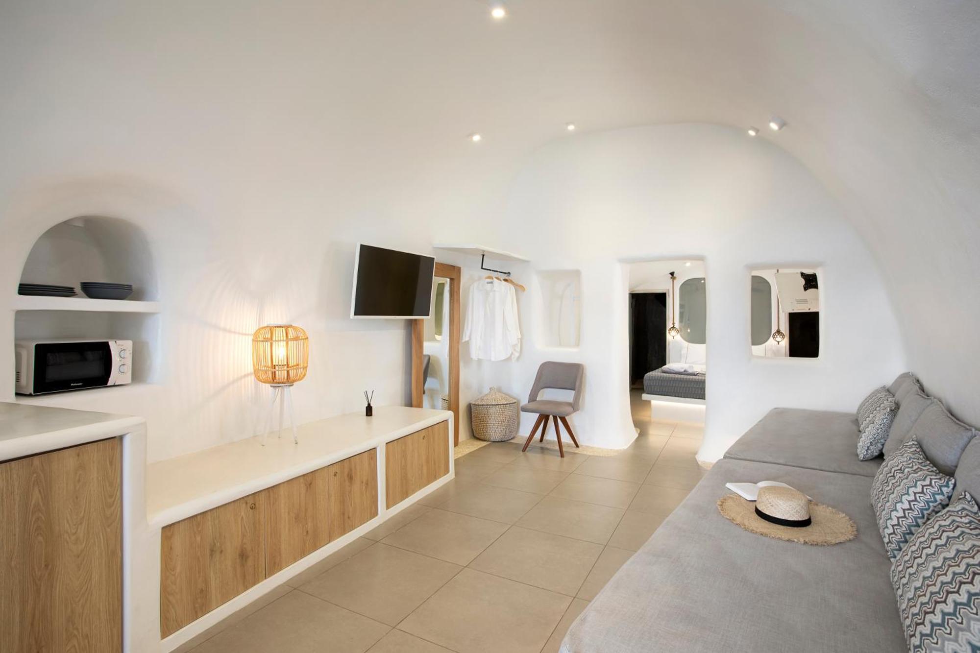 Oia Angle Cavehouse Villa Exterior foto