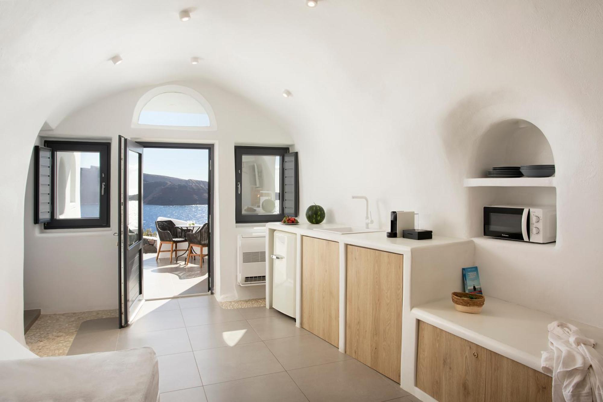 Oia Angle Cavehouse Villa Exterior foto