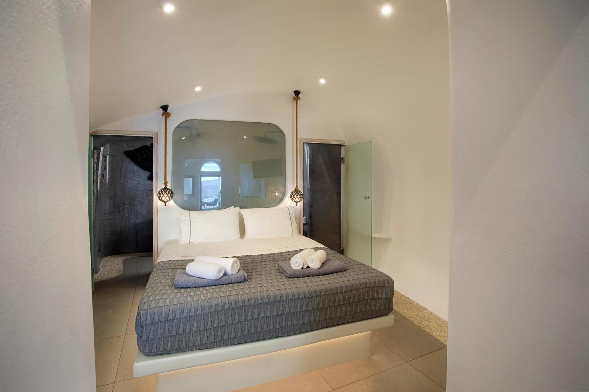 Oia Angle Cavehouse Villa Exterior foto
