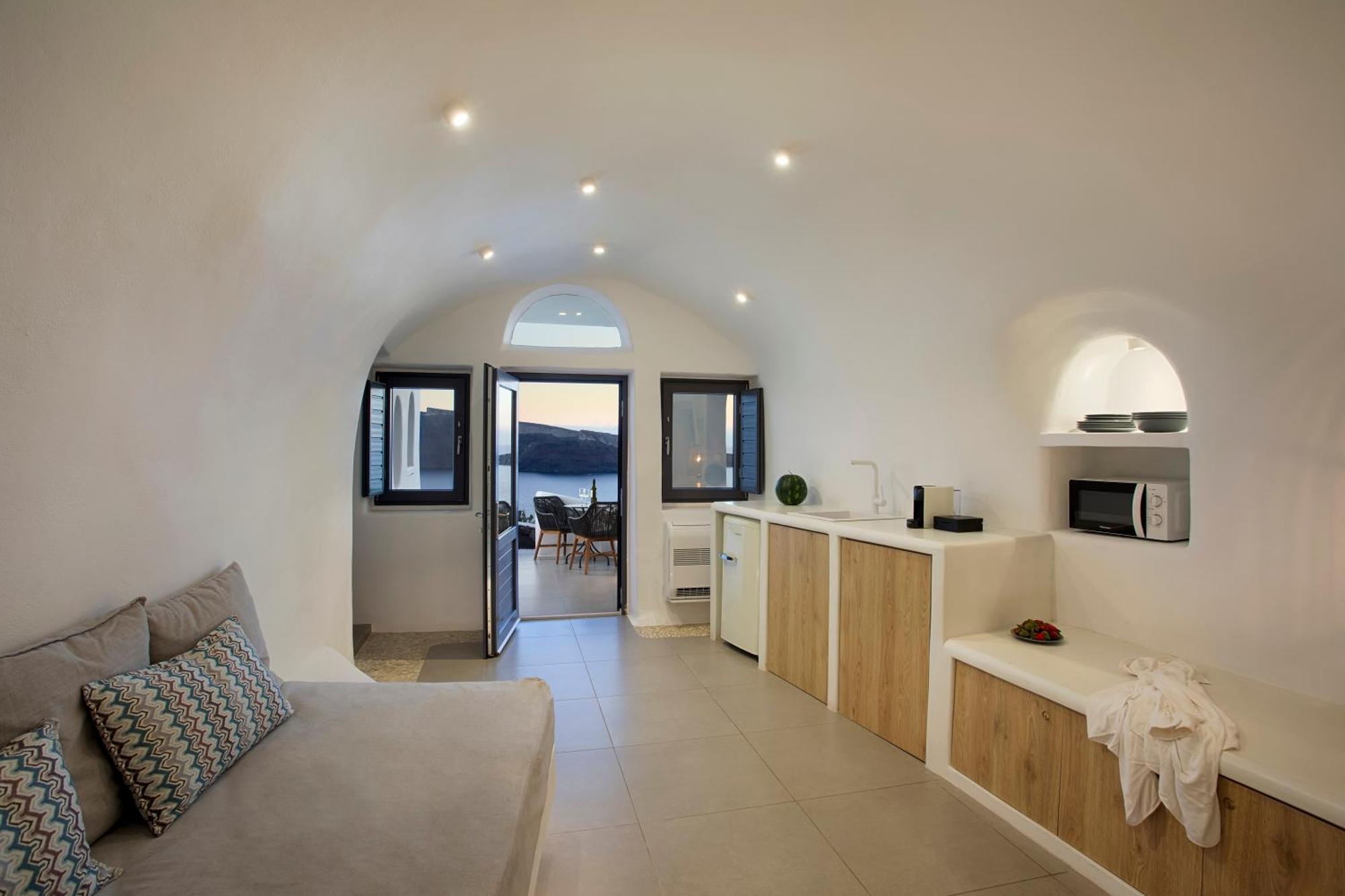 Oia Angle Cavehouse Villa Exterior foto