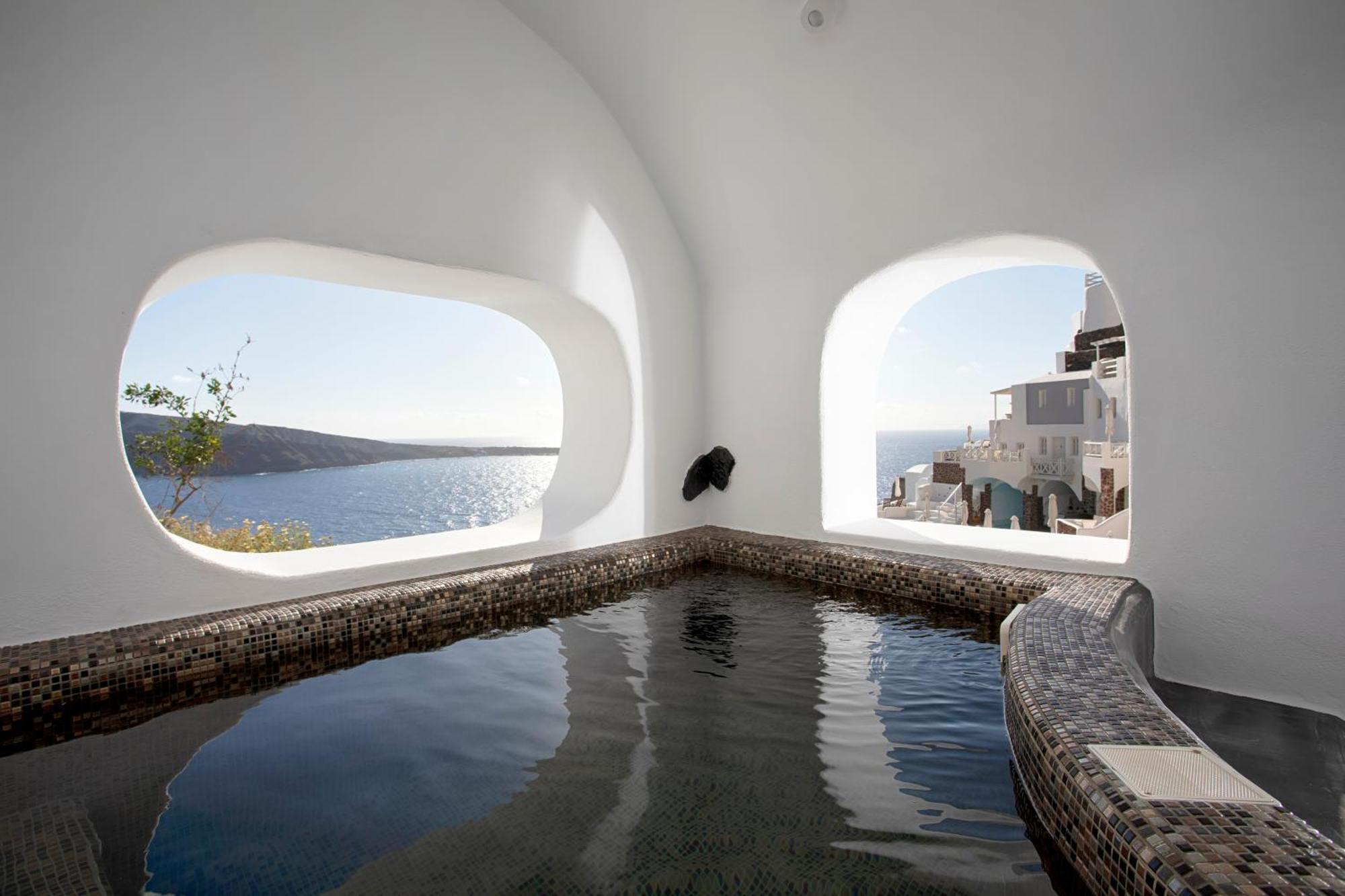 Oia Angle Cavehouse Villa Exterior foto