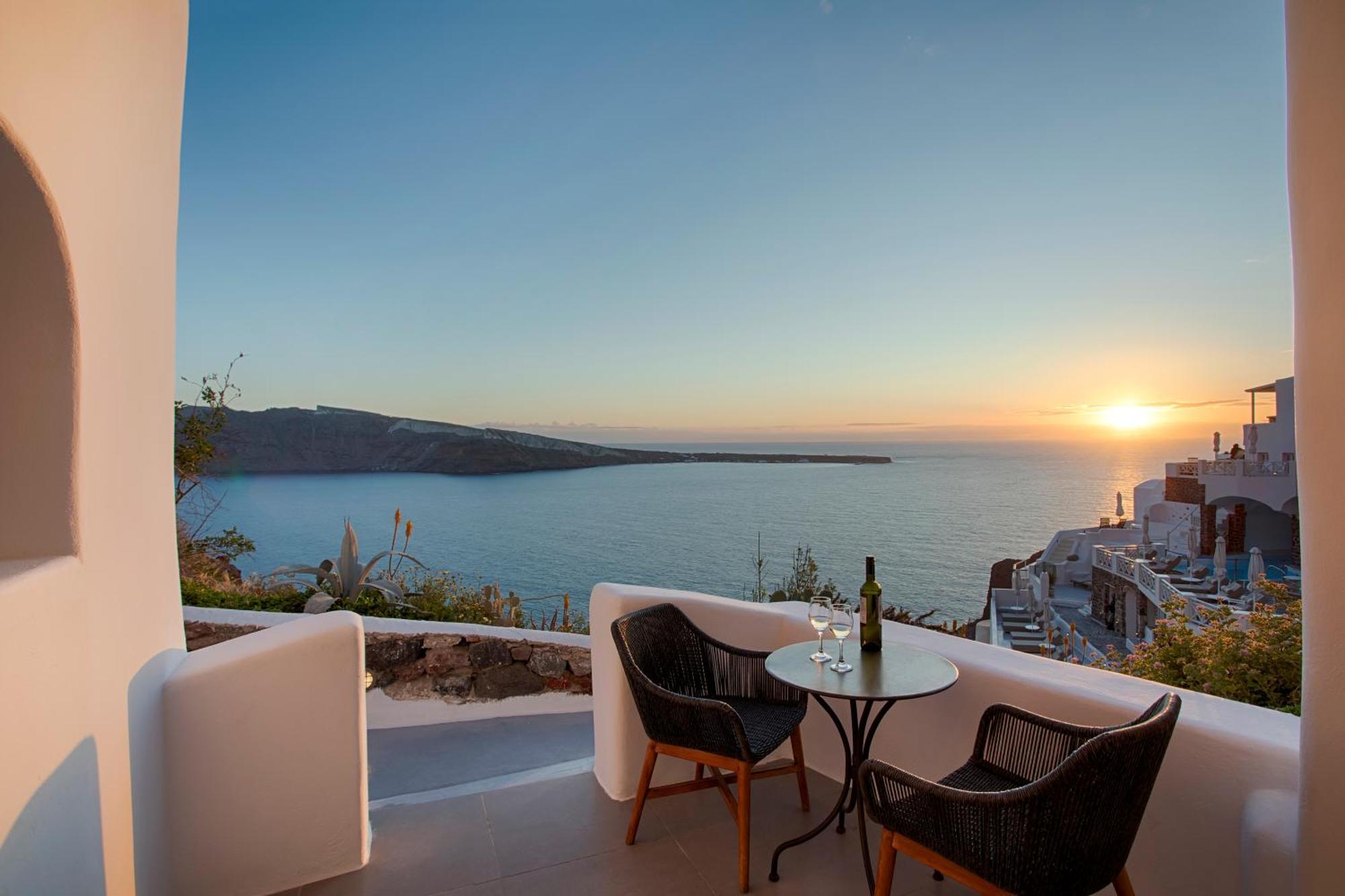 Oia Angle Cavehouse Villa Exterior foto