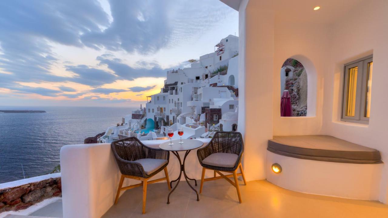 Oia Angle Cavehouse Villa Exterior foto