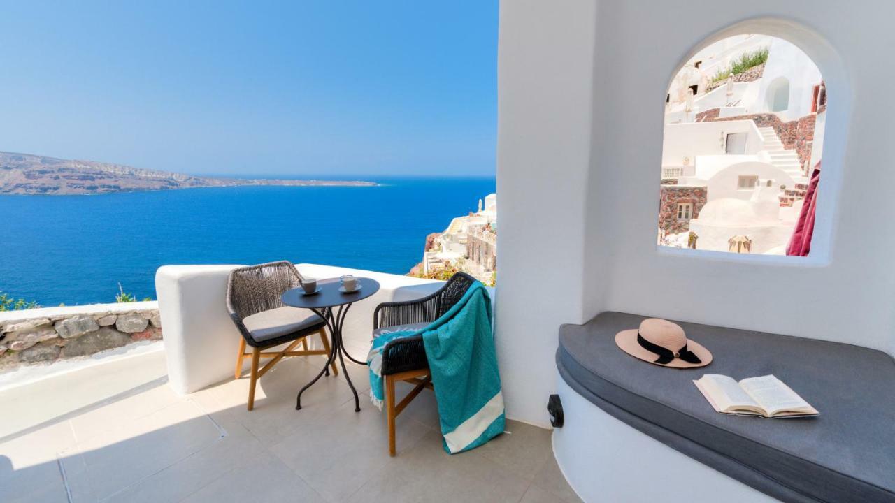 Oia Angle Cavehouse Villa Exterior foto
