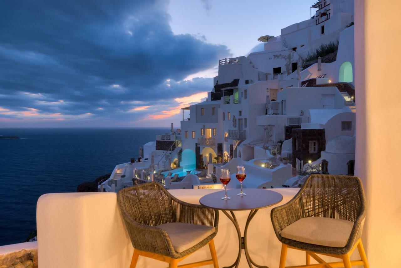 Oia Angle Cavehouse Villa Exterior foto