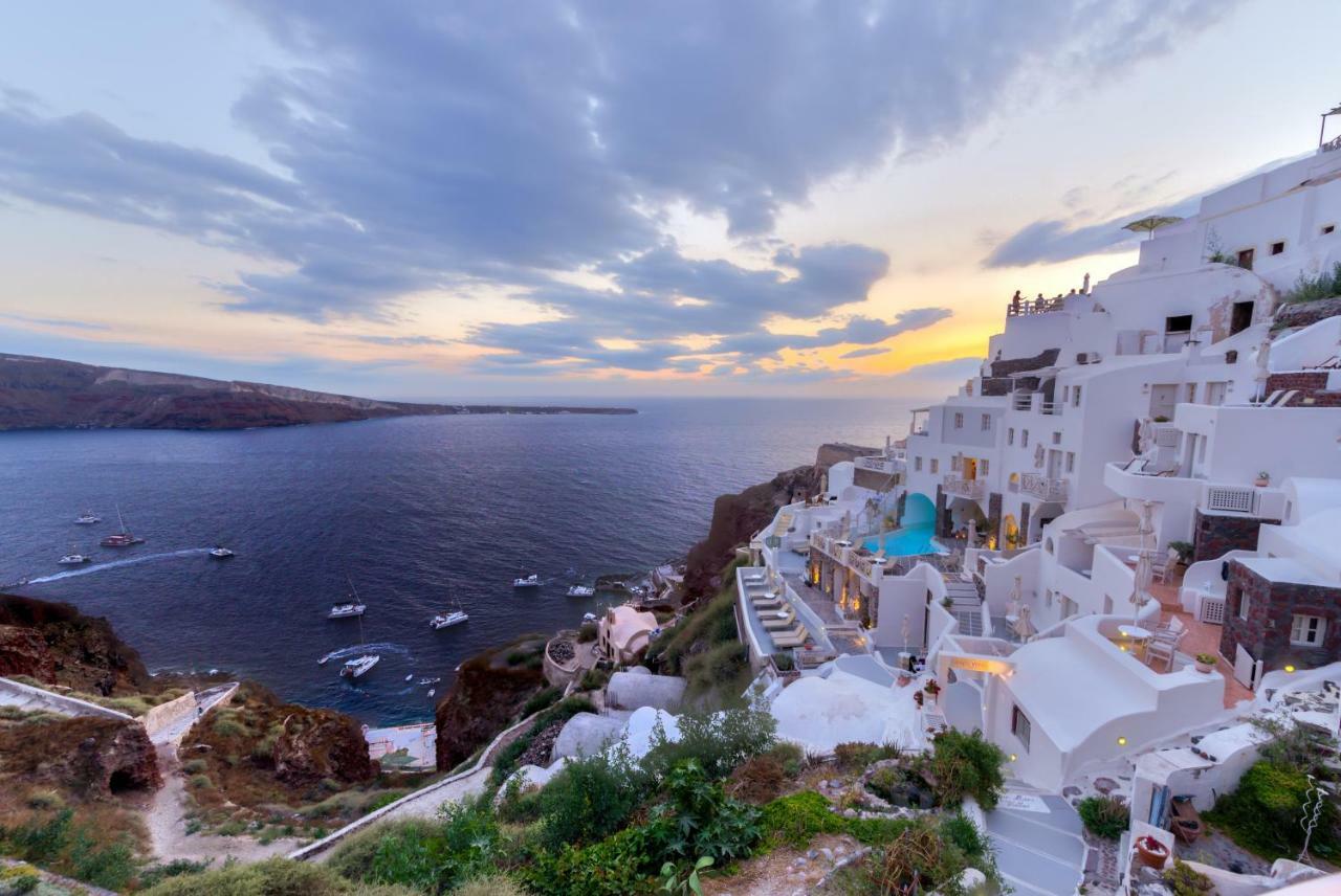Oia Angle Cavehouse Villa Exterior foto