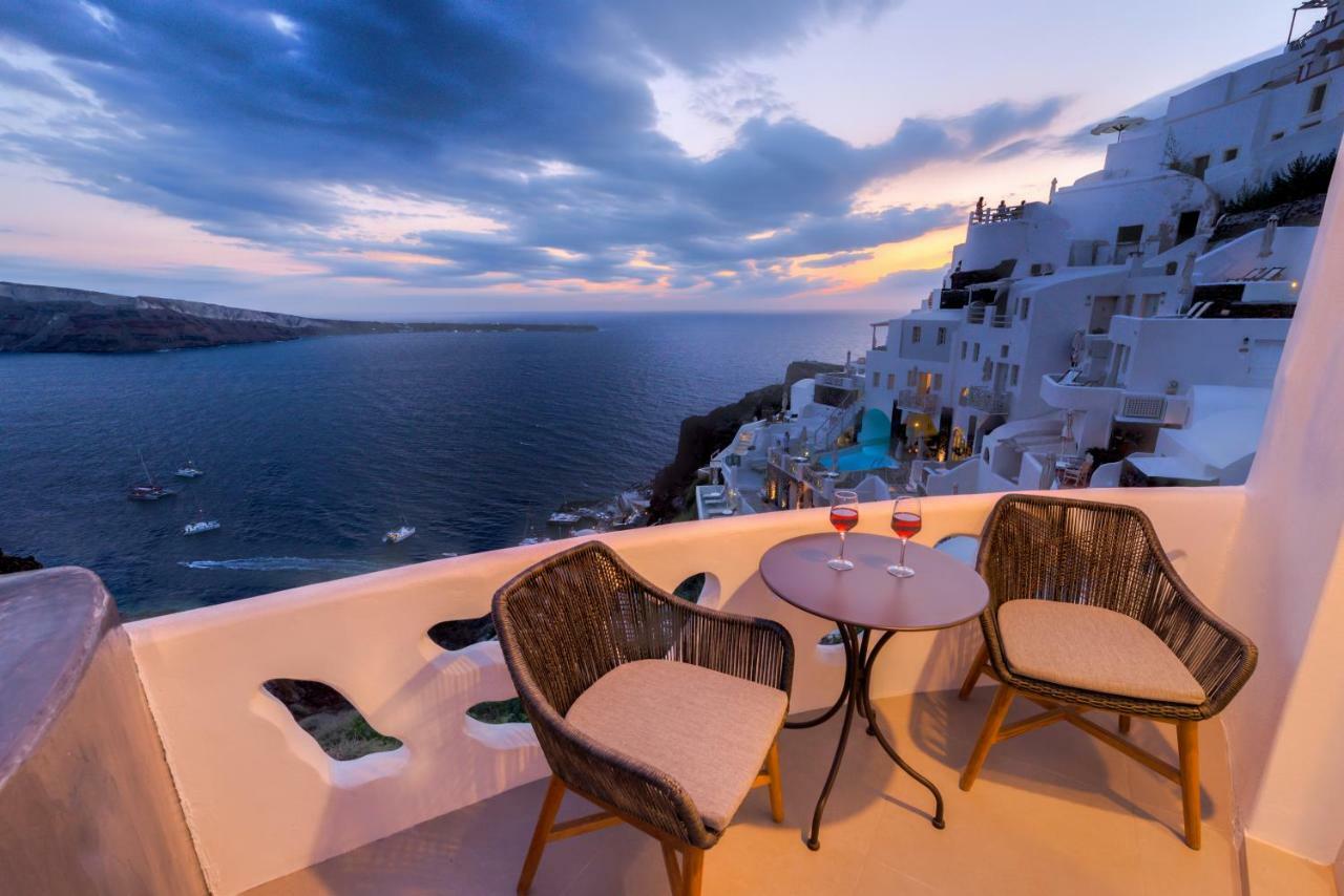 Oia Angle Cavehouse Villa Exterior foto