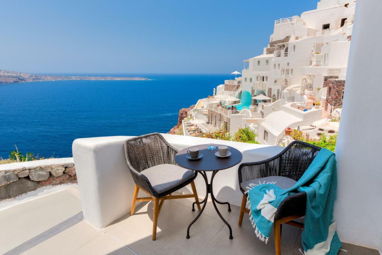 Oia Angle Cavehouse Villa Exterior foto
