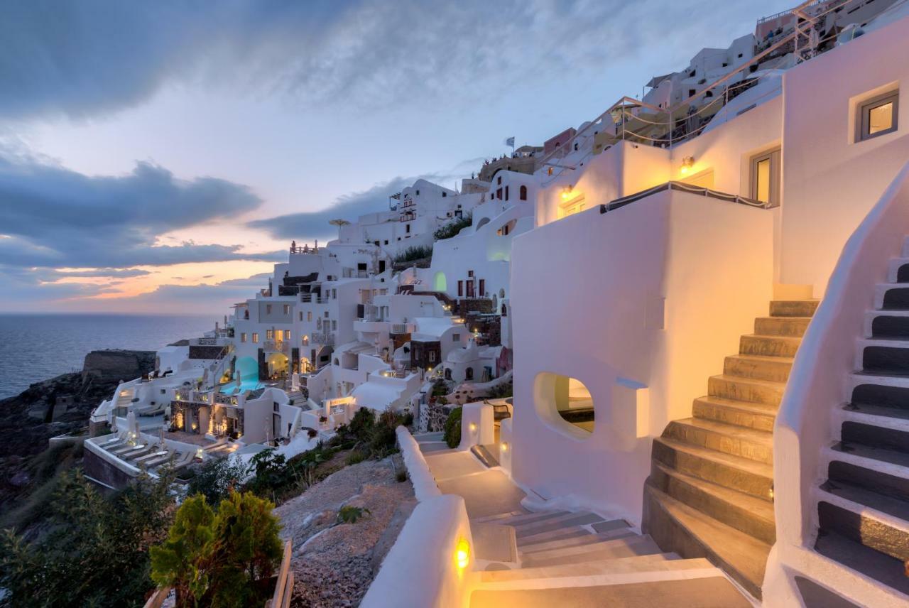 Oia Angle Cavehouse Villa Exterior foto